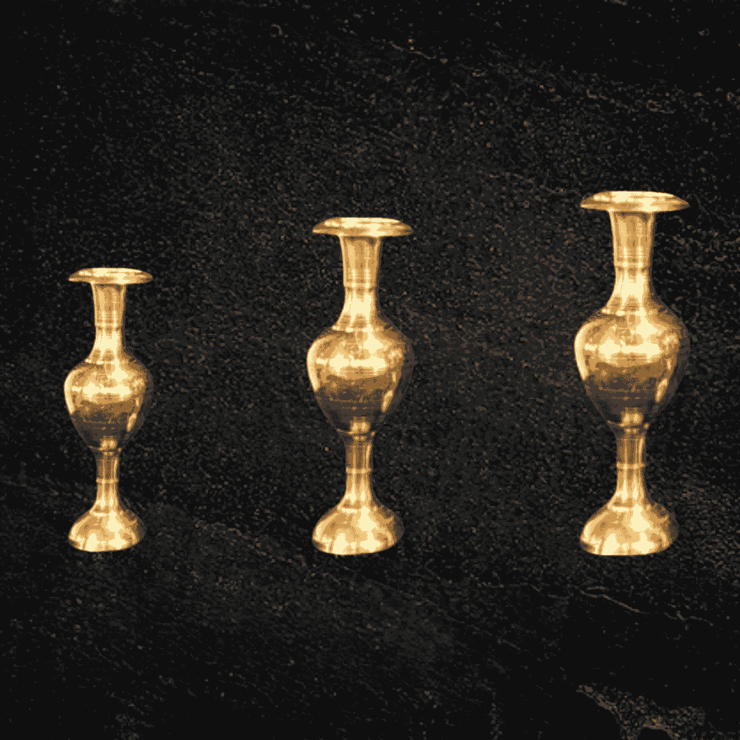 Brass Flower Vase