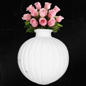 Round flower Vase