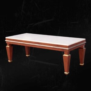 Rectangle Table Marble Top