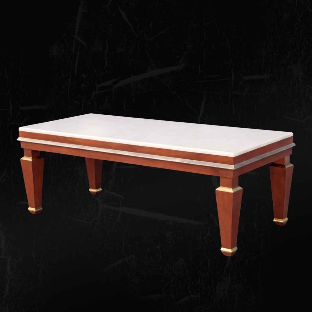 Rectangle Table Marble Top