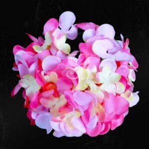 Dark Pink & Yellow Mixed Hydrangea